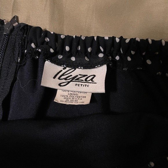 VINTAGE Polka Dot Mini Skirt - Picture 3 of 4